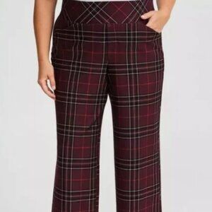 Torrid Pull On Pixie Wide Leg Studio Luxe Pant Size 6 (30) Short Plus Size
